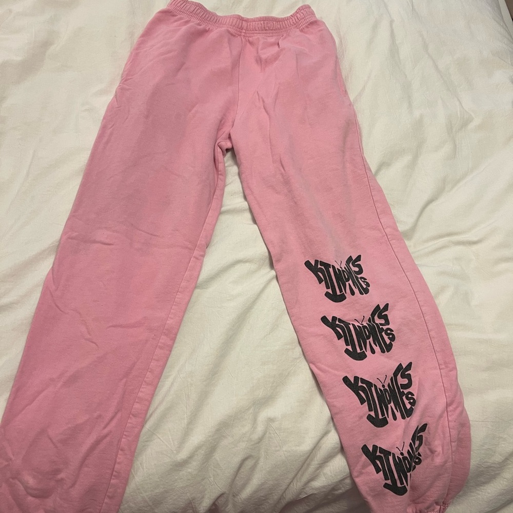 Urban outfitters pink joggers